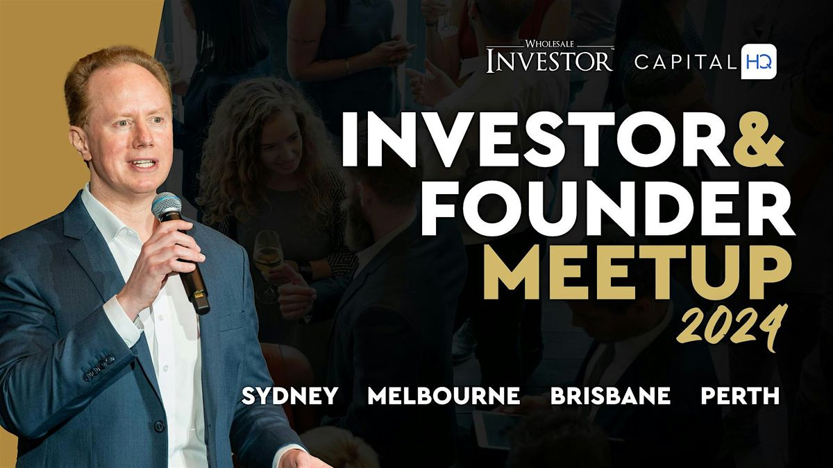 WI Investor and Founder Meetup  - Melbourne