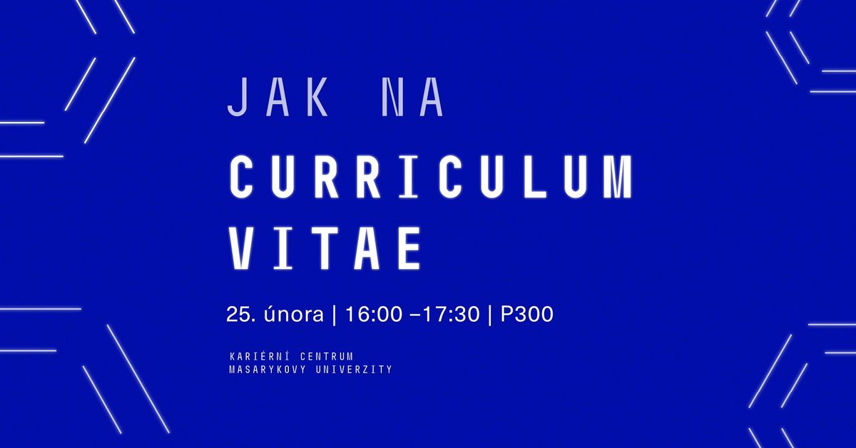 Jak na CV