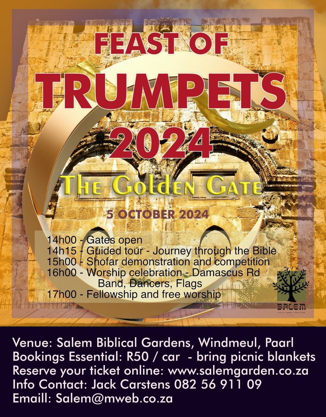 The Golden Gate - Feast of Trumpets 2024