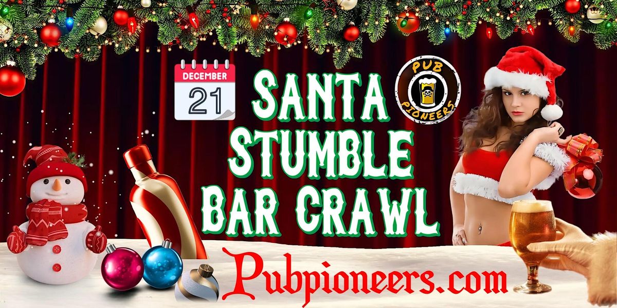 Santa Stumble Bar Crawl - Burlington, VT