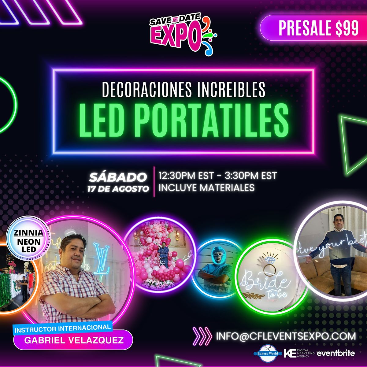 Taller: LED Portatiles! \u201cDecoraciones Increibles\u201d