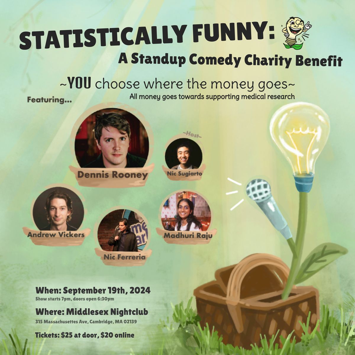 Statistically Funny: Standup Comedy Medical Benefit