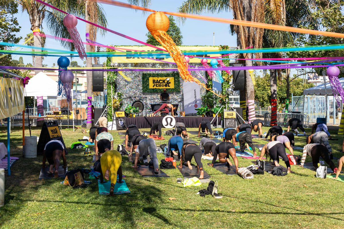 IBTU X lululemon X Black OM Yoga in the Park Series \u2013 Leimert Park