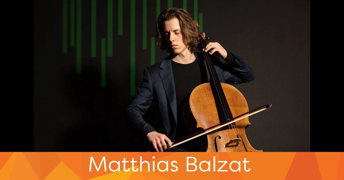 Lunchtime Concert: Matthias Balzat