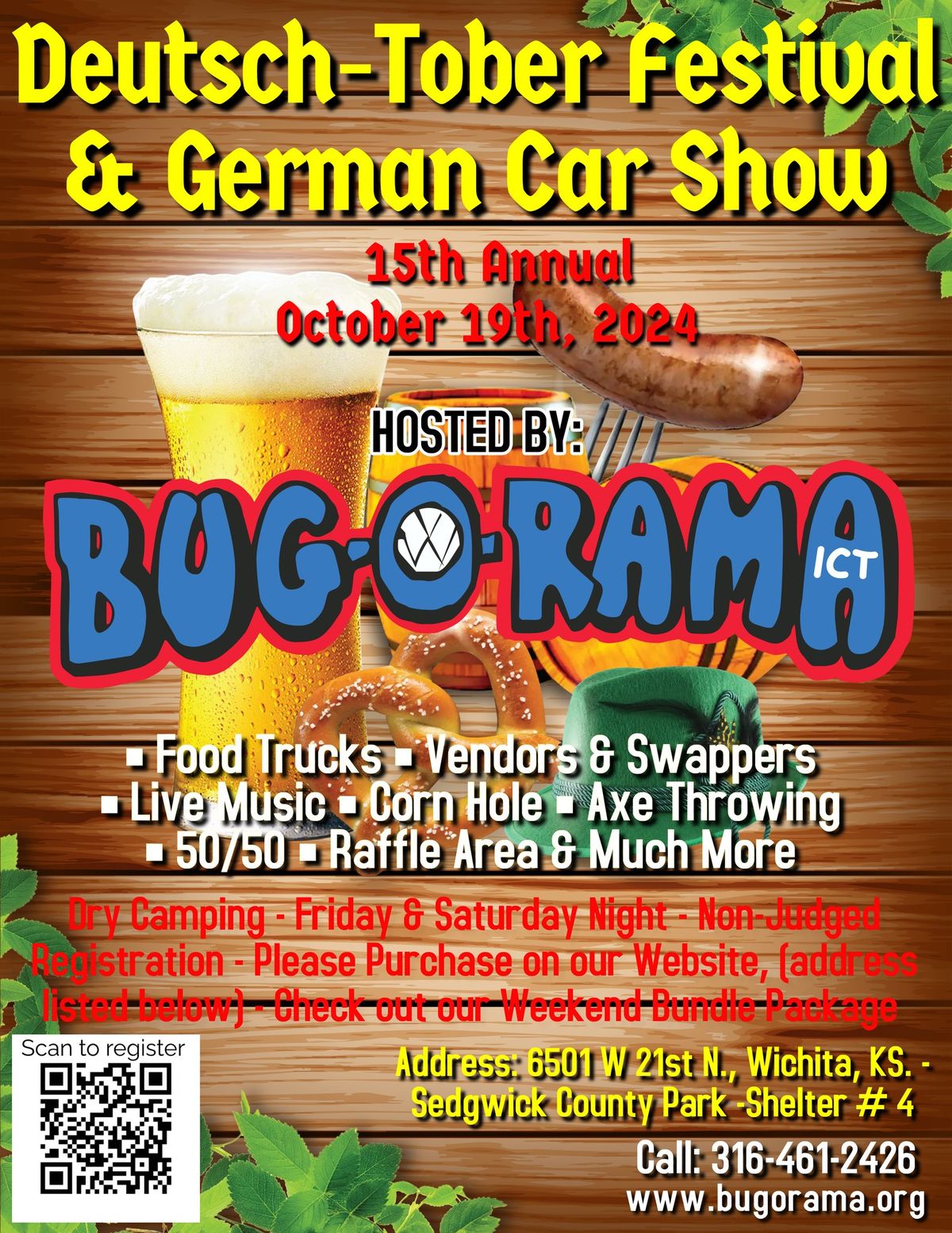 Deutsch-Tober Festival & German Car Show, 15th Annual