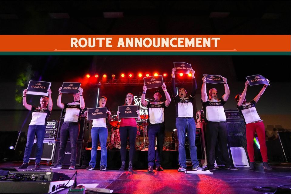 RAGBRAI Route Announcement Party, Iowa Events Center, Des Moines, 27