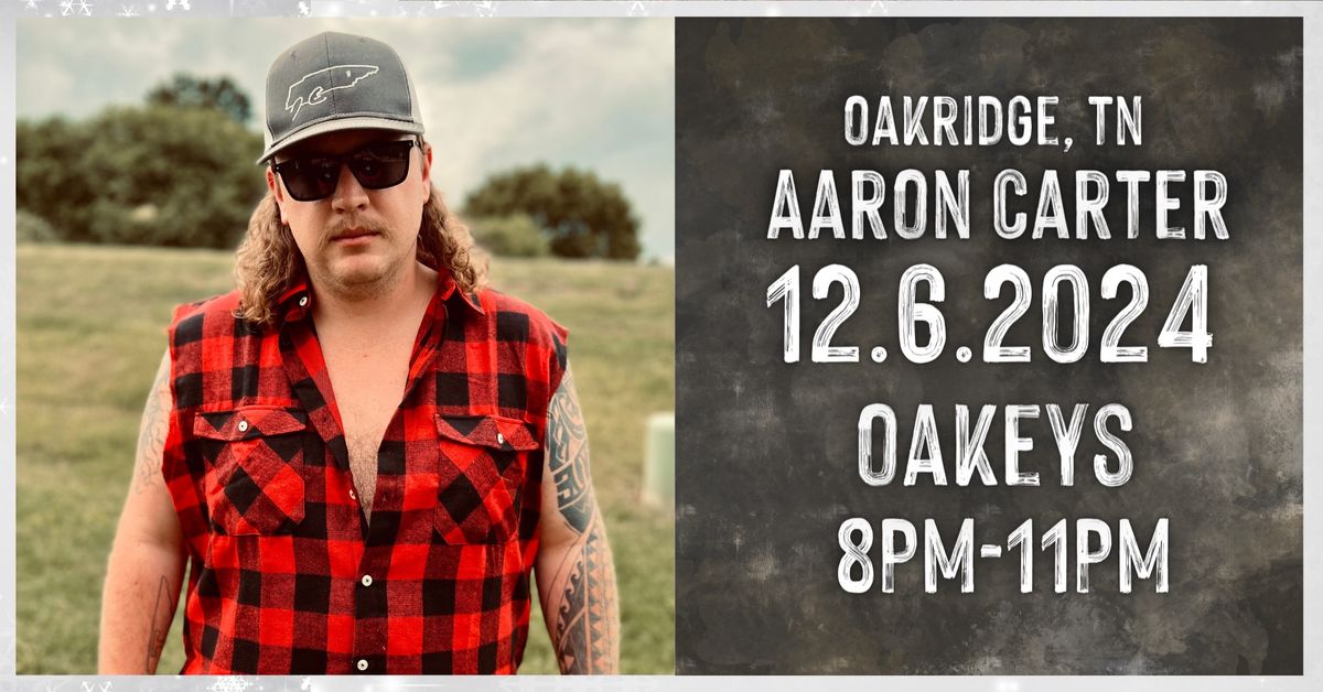 Aaron Carter LIVE at Oakey's Sports Bar