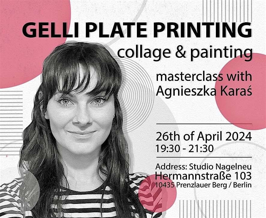 Gelli plate printing- collage & painting masterclass