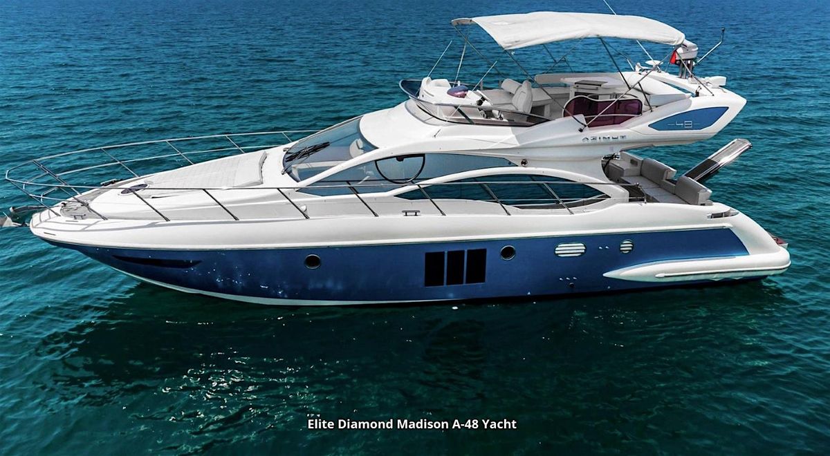 2-6 Hour Yacht Rental - Diamond Madison A-48 2023 Yacht Rental - Dubai