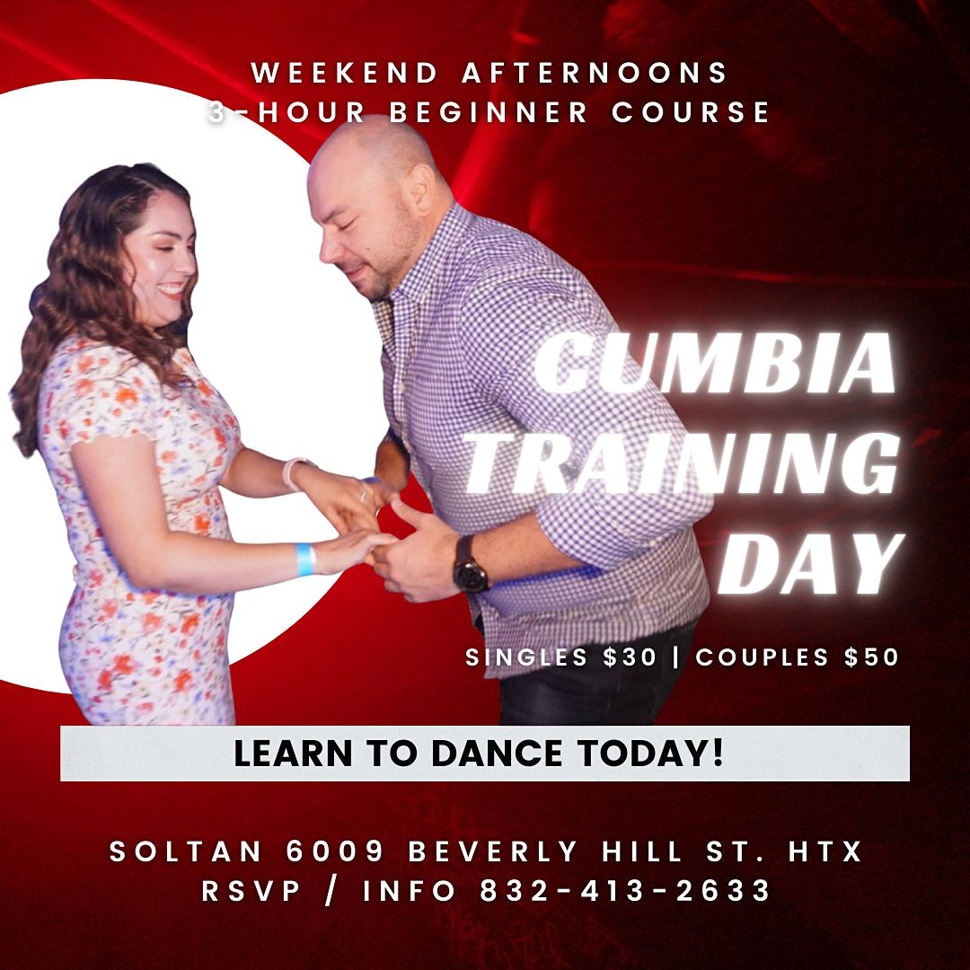 Cumbia for Absolute Beginners. 3-hour Training Day Sunday. 06\/05