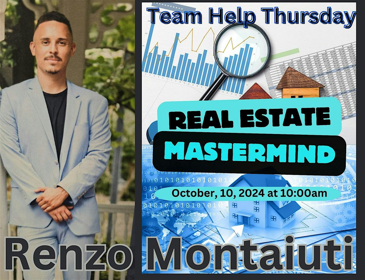 TEAM HELP THURSDAY WITH RENZO MONTAIUTI