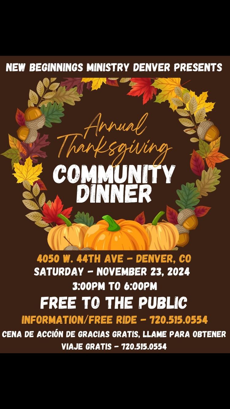 Free Thanksgiving Dinner