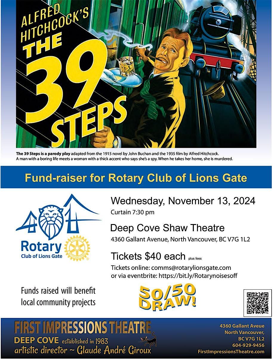 39 Steps - Entertainment Night Fundraiser