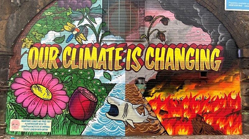 WORKSHOP:Design a Climate Change Mural  for the  Grantham Climate Art Prize