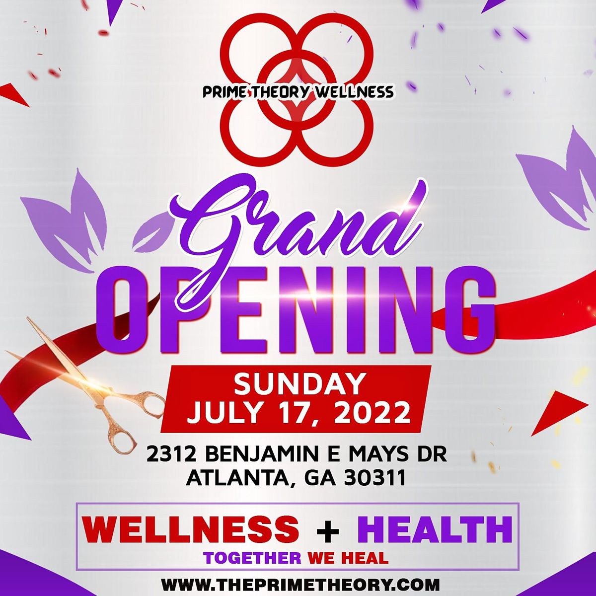Prime Theory Wellness Grand Opening