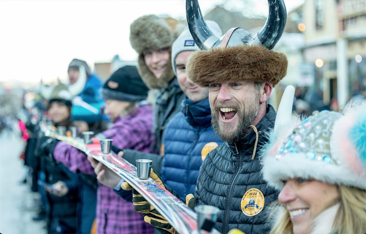 2024 Breckenridge Ullr Fest Shotski World Record Attempt