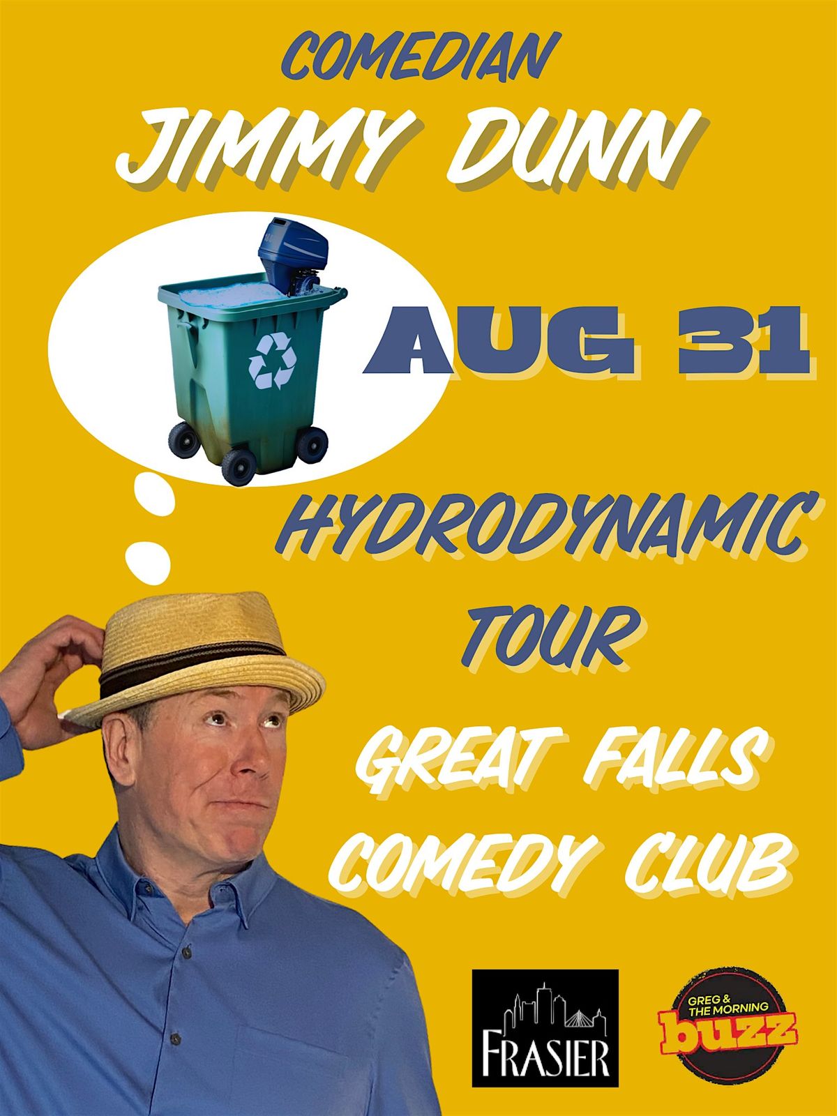 Jimmy Dunn @ Great Falls Comedy Club (Two Shows)