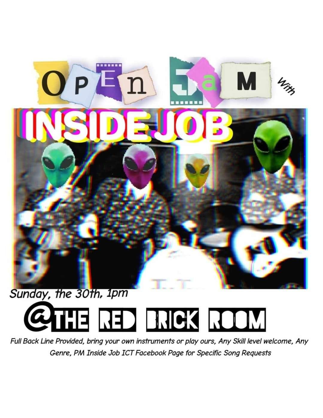 Open Jam With Inside Job!
