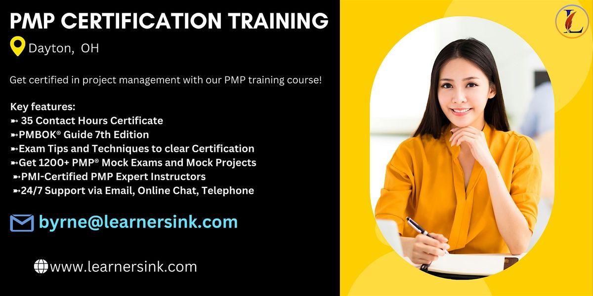 PMP Classroom Certification Bootcamp In Dayton, OH