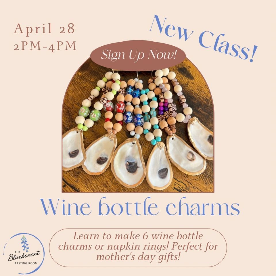 Learn to make wine bottle charms!