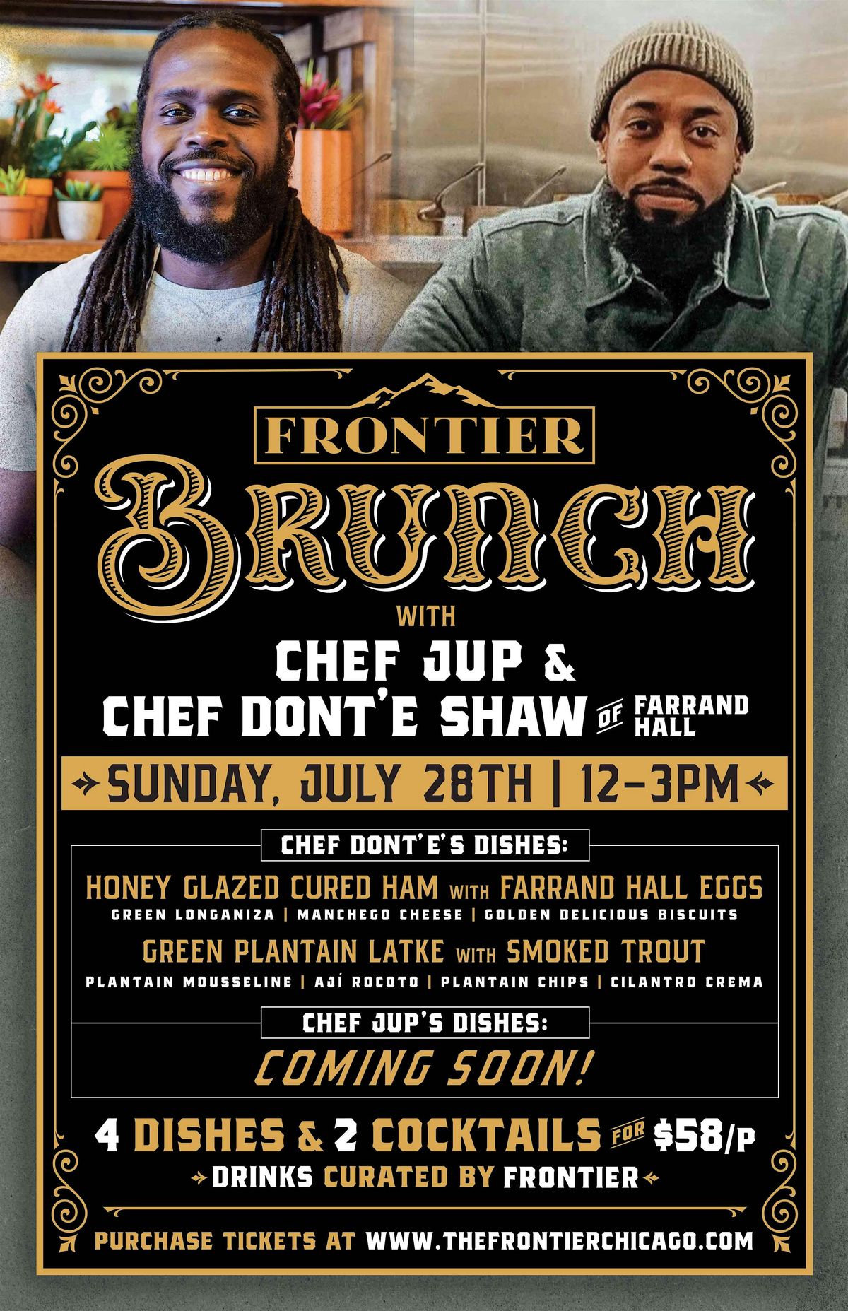 Brunch Collab w\/ Chef Jup & Chef Dont'e Shaw