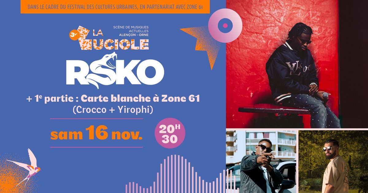 RSKO + 1e partie : Carte blanche \u00e0 Zone 61 (Crocco + Yirophi)