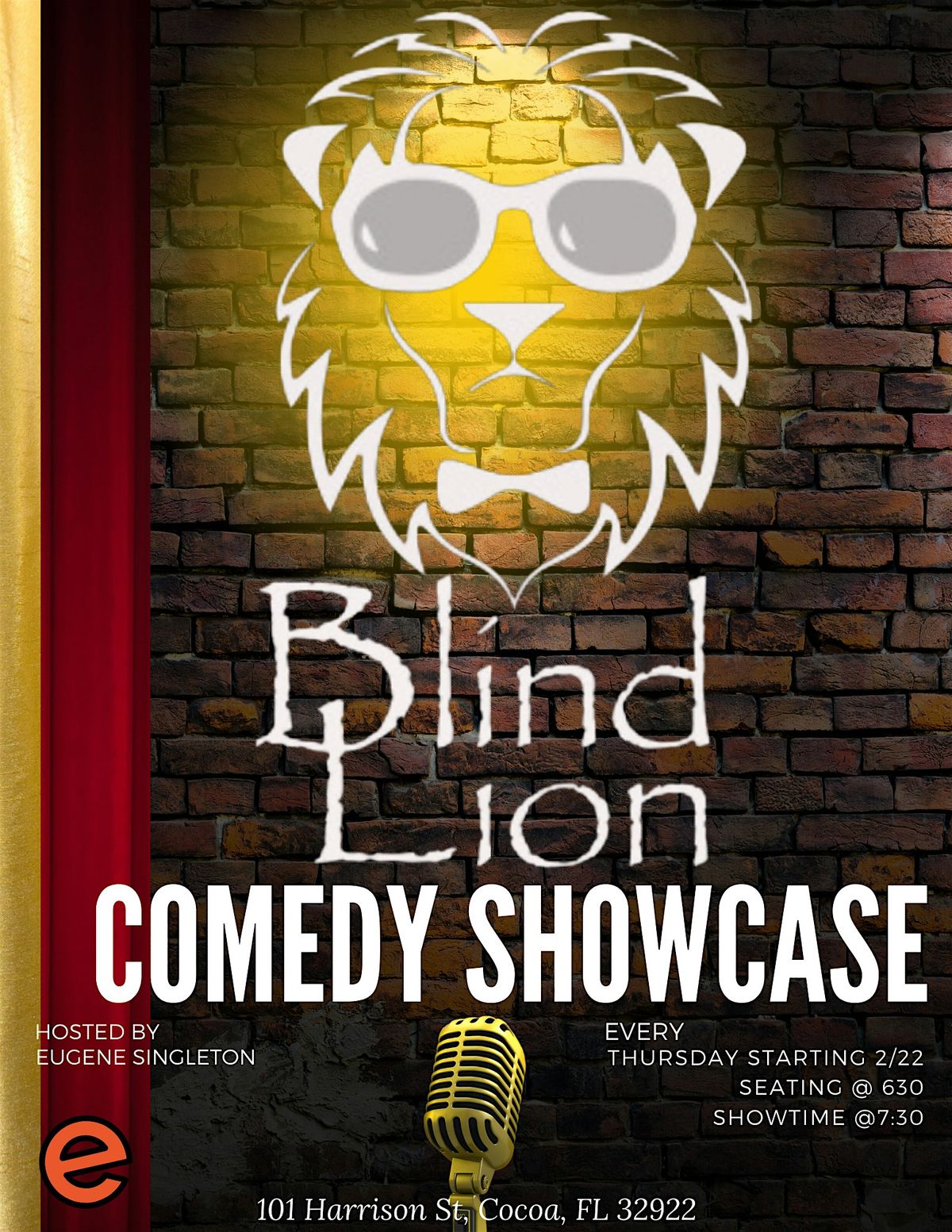 Copy of Comedy at the blind lion