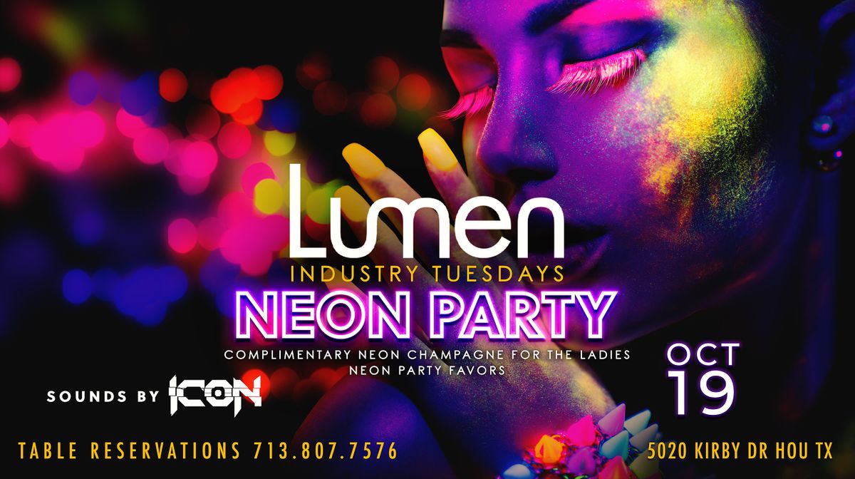 Industry Tuesday Presents The Neon Party