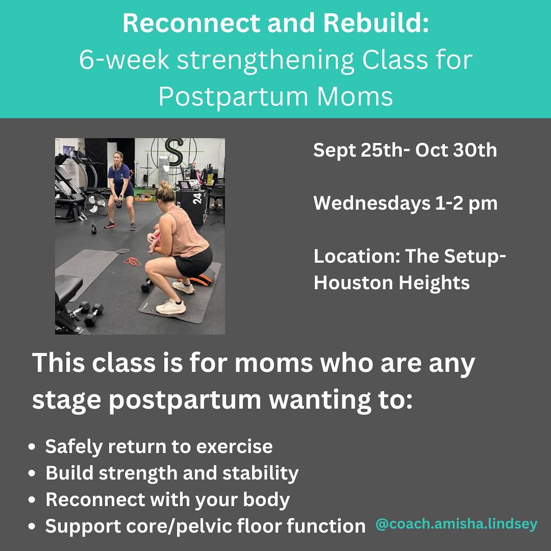 Round 2 Registration - Pregnancy and Postpartum Athleticism