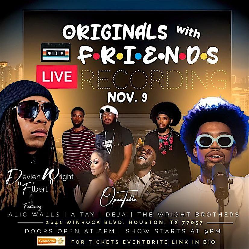 Originals with Friends LIVE RECORDING