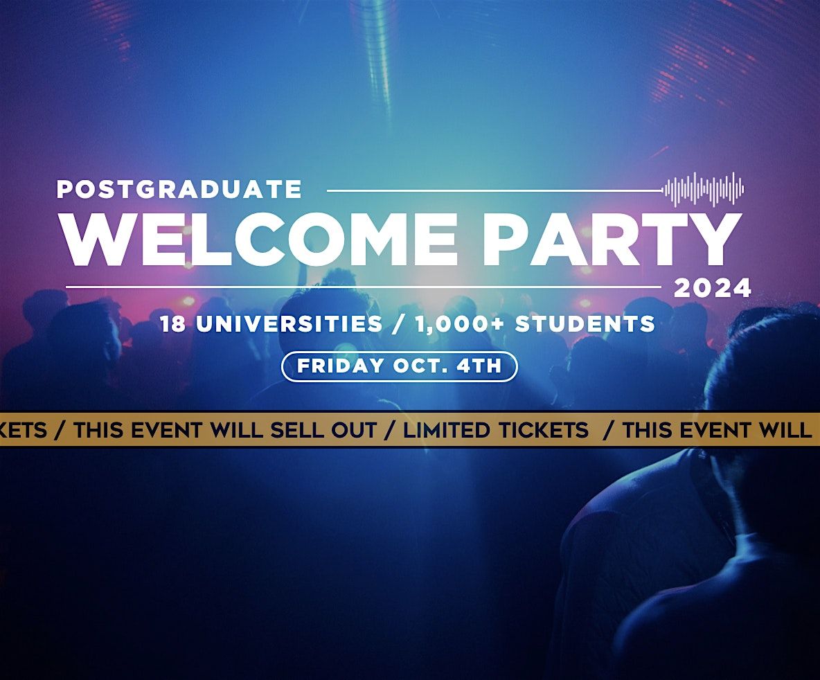 Postgraduate Party / 2024, Sway Bar & Club, London, 4 October