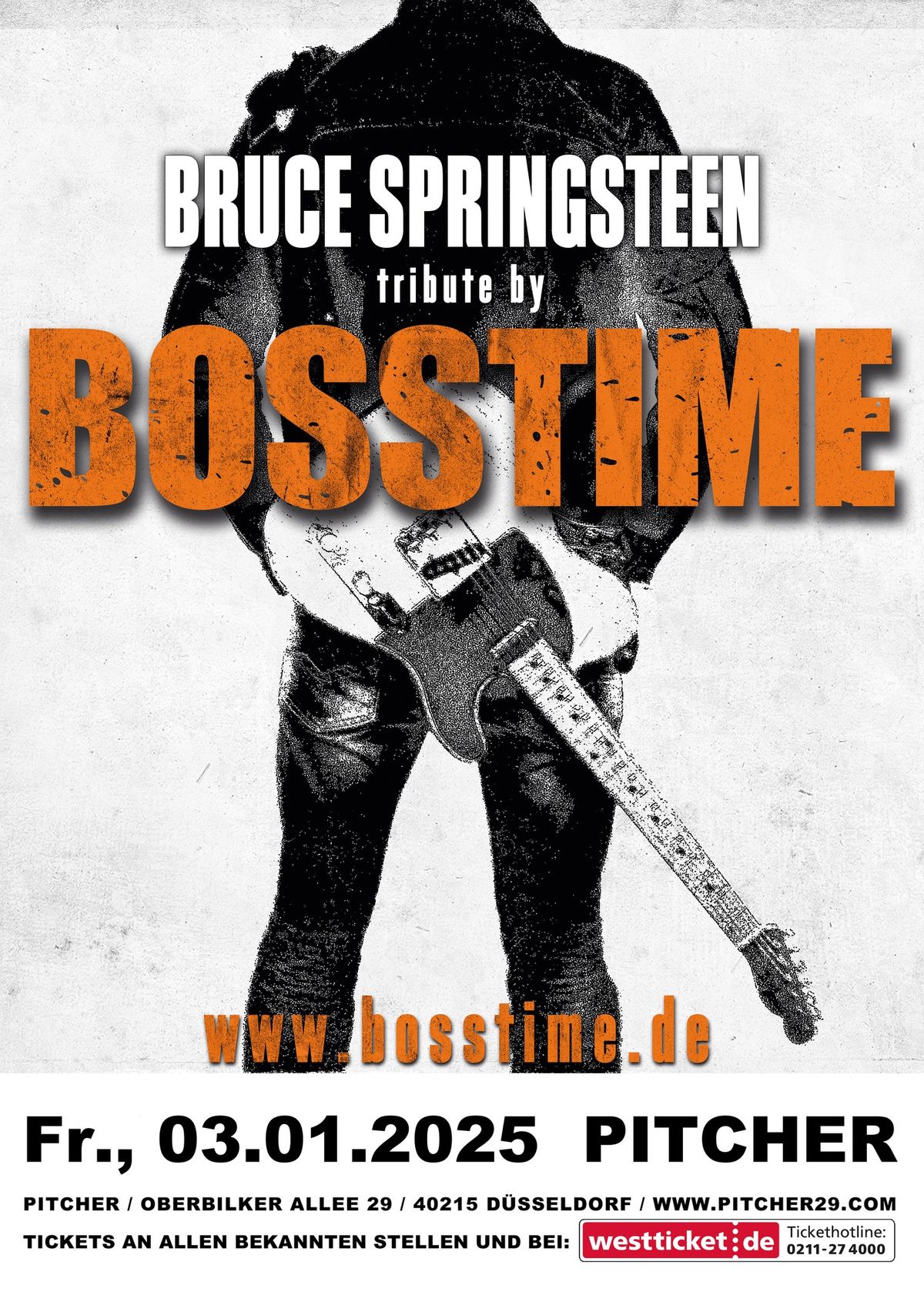 BOSSTIME - A TRIBUTE TO BRUCE SPRINGSTEEN AND THE E STREET BAND