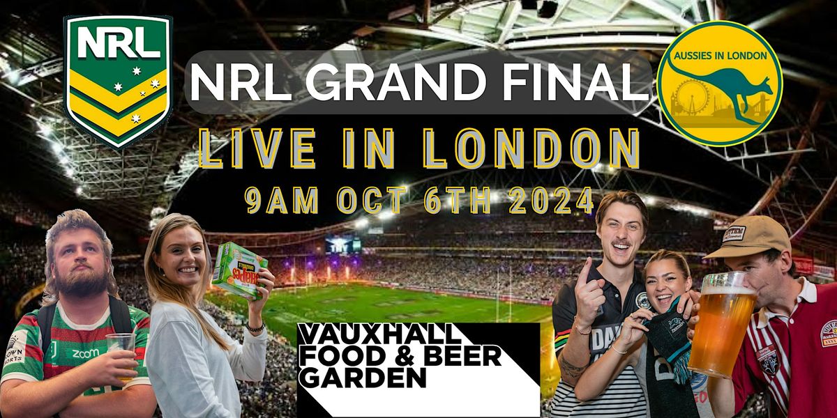 NRL Grand Final 2024 - Live in London!