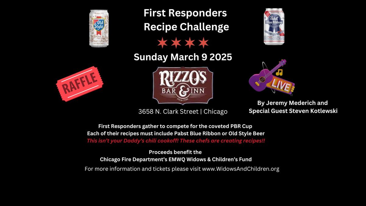 First Responders Recipe Challenge