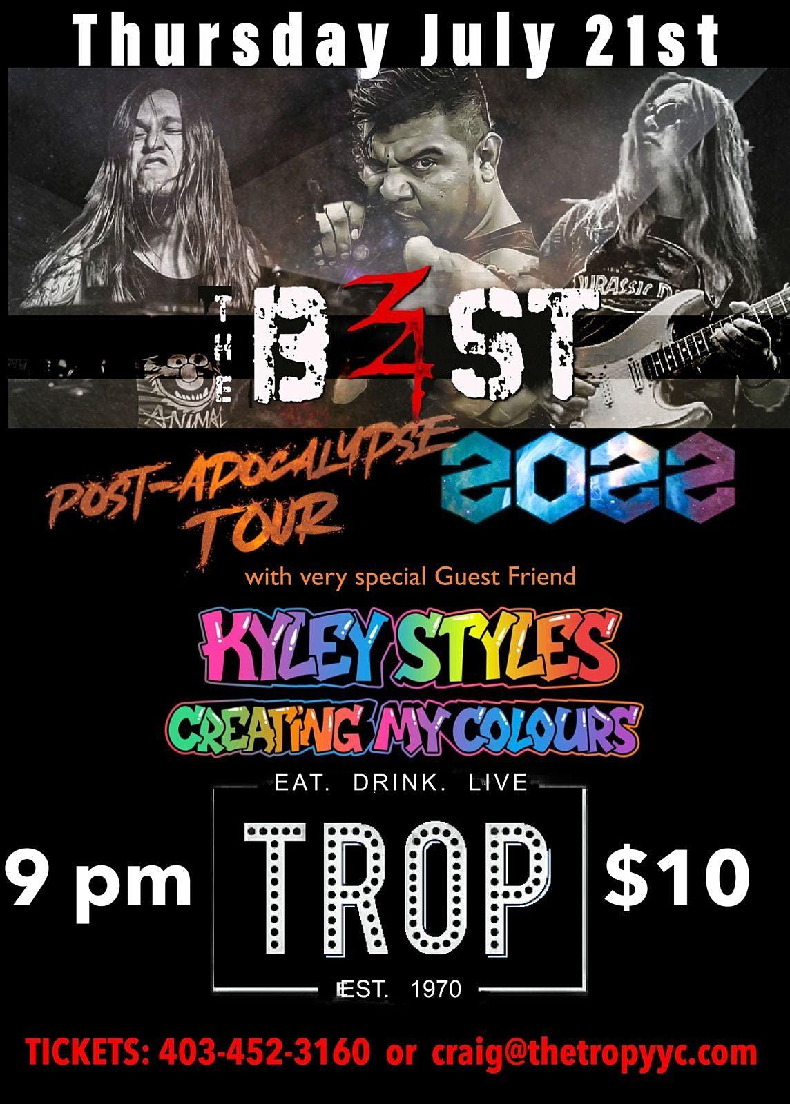 The Beast with Special Guest Kyley Styles @ The Trop Bar & Grill