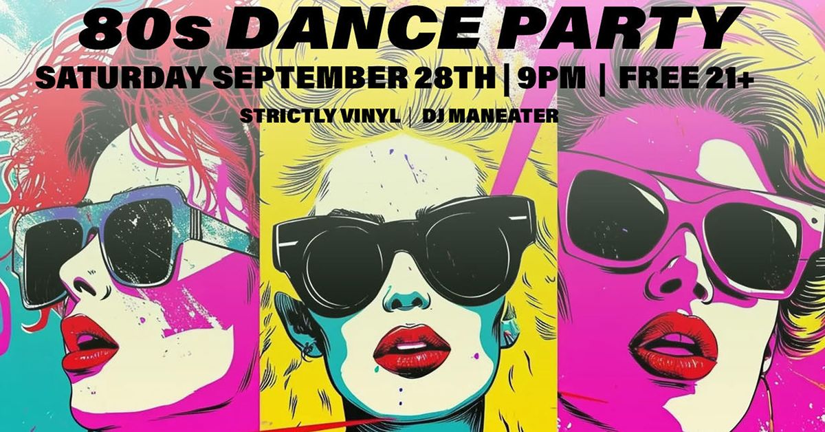 80\u2019s DANCE PARTY at Yucca Lounge 