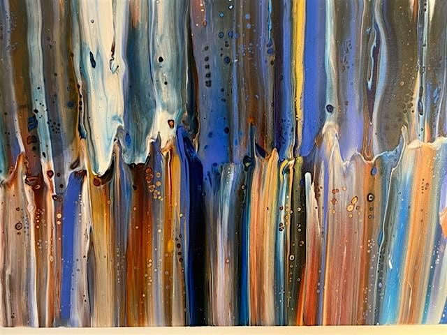 Paint Pouring Workshop - Swipe Technique (Advanced Level)