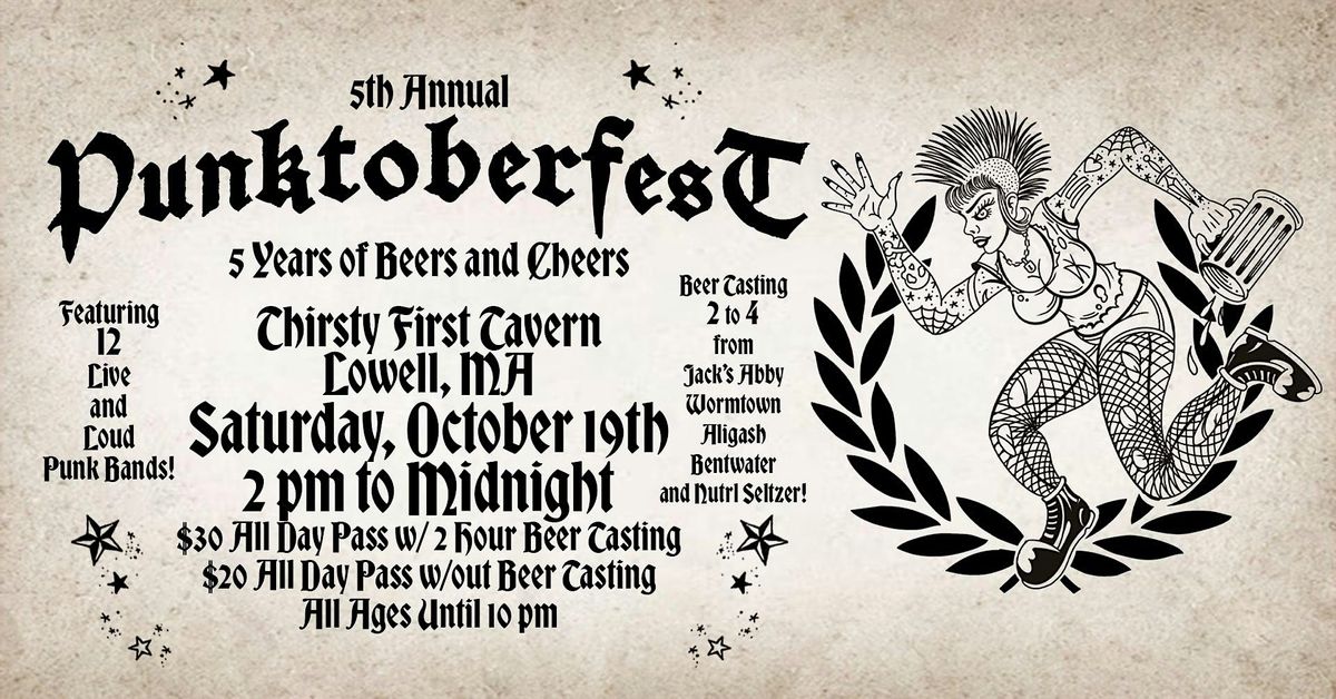 5th Annual Punktoberfest - Music and Craft Beer Festival