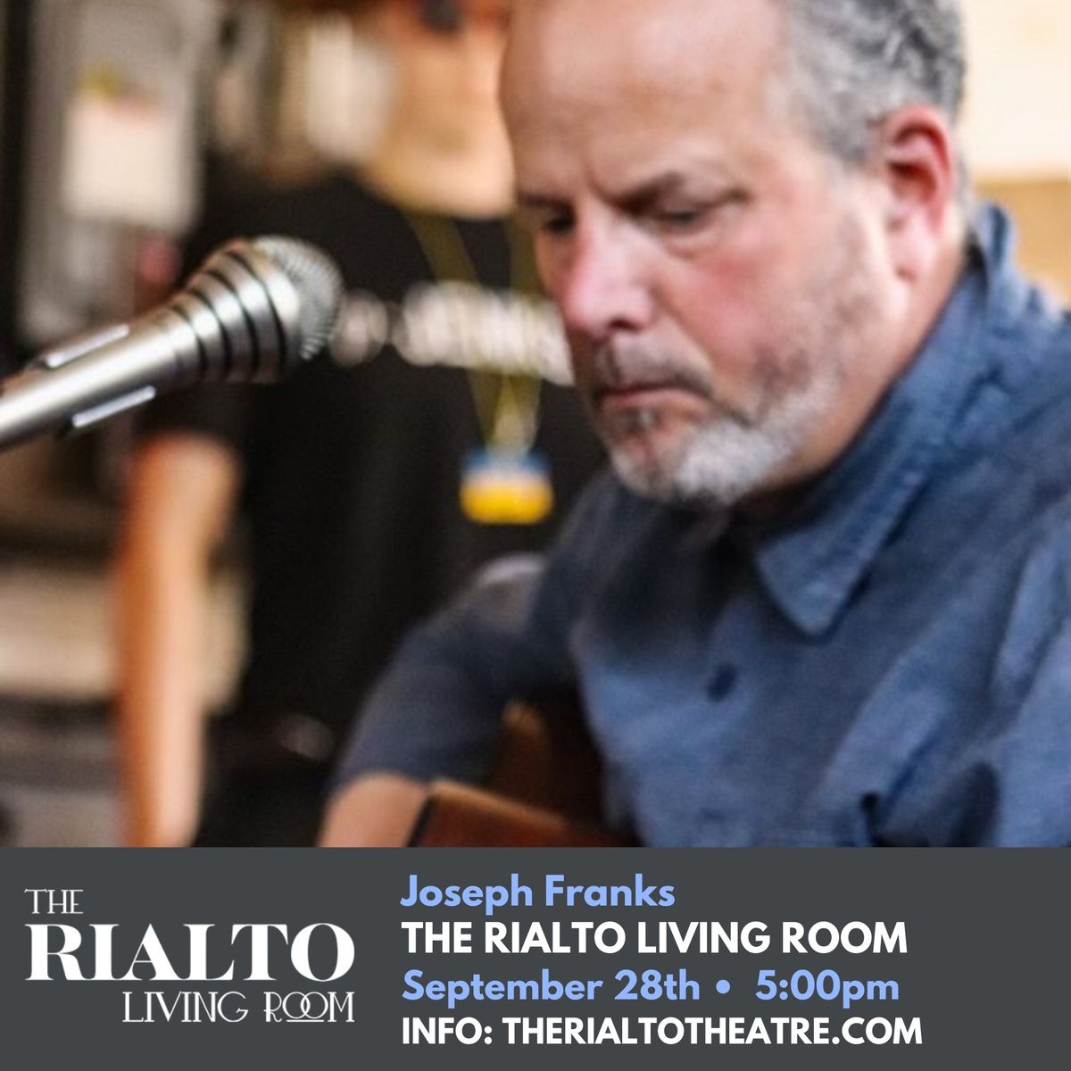 Joseph Franks in The Rialto Living Room