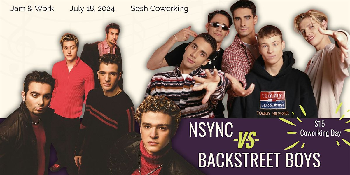 NSYNC VS Backstreet Boys | Jam & Work