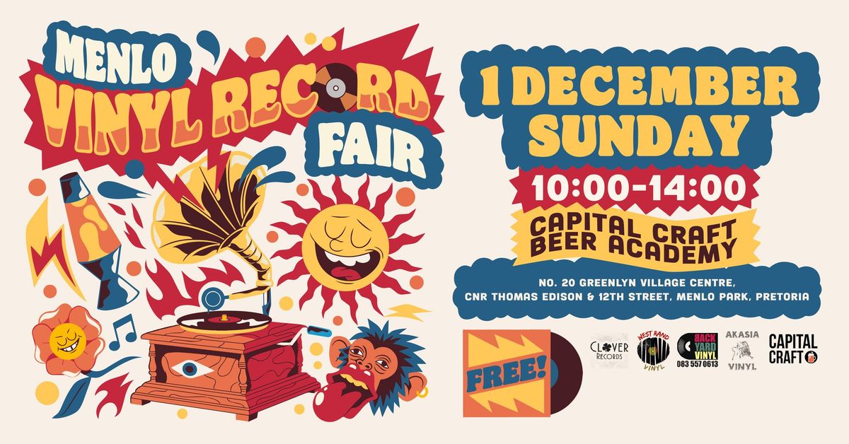 Menlo Vinyl Record Fair - Capital Craft