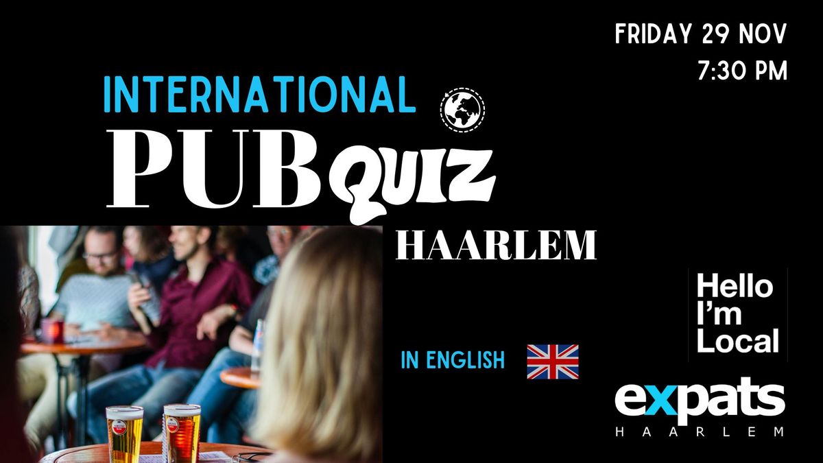 International Pub Quiz Haarlem