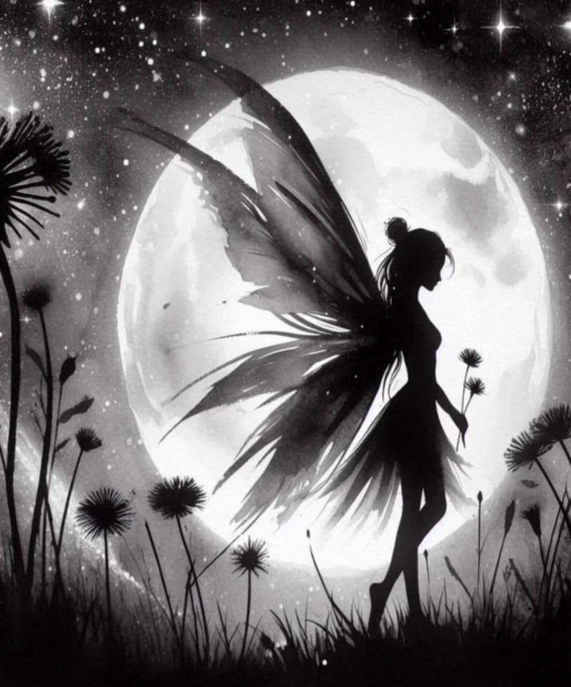 Paint The Gorgeous Fairy Moon Canvas in Langley