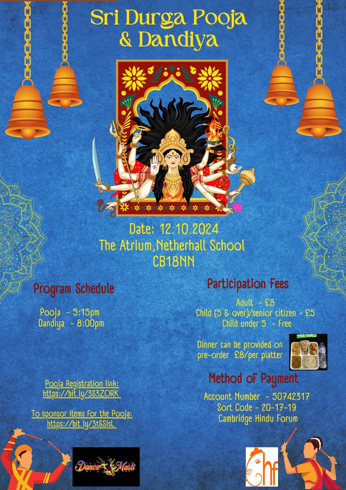 Sri Durga pooja & Dandiya