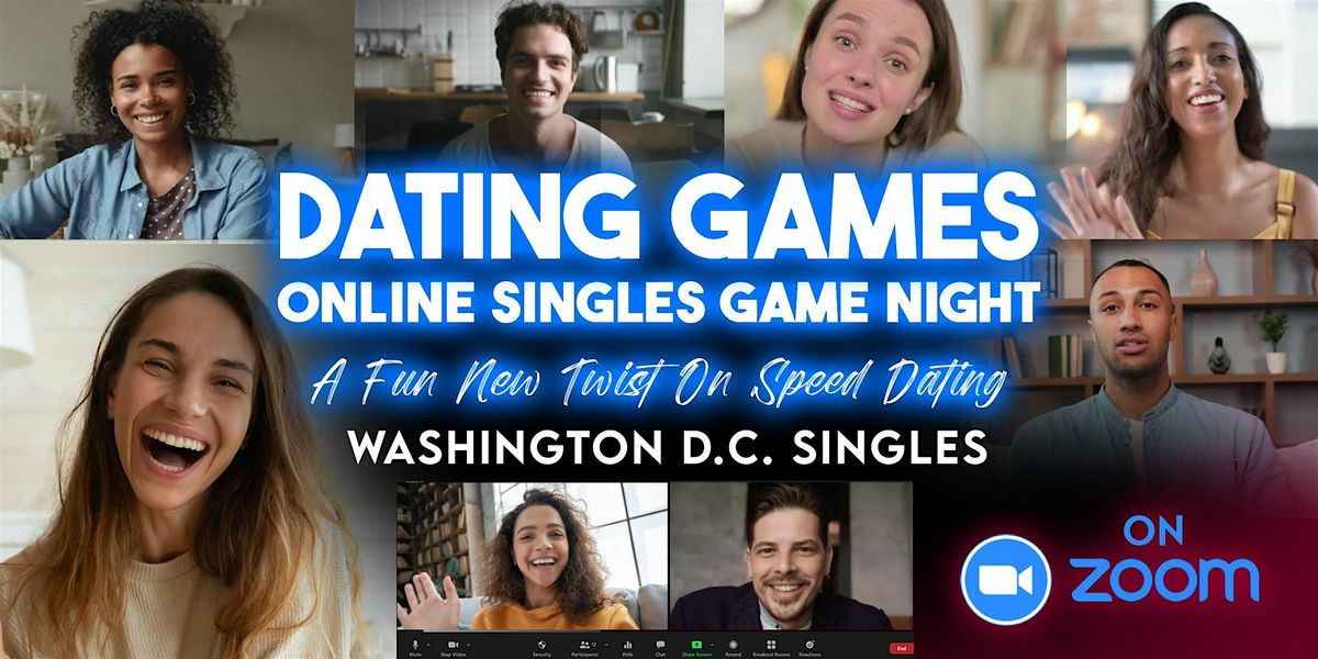 Washington D.C. Dating Games: Online Singles Event: A Twist On Speed Dating