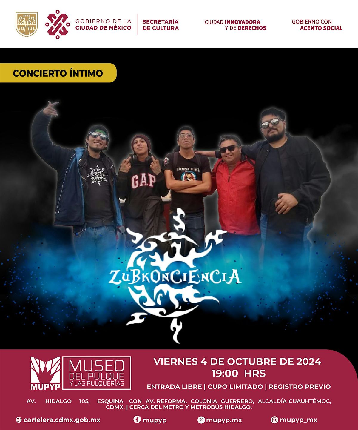 ZUBKONCIENCIA \/ CONCIERTO \u00cdNTIMO