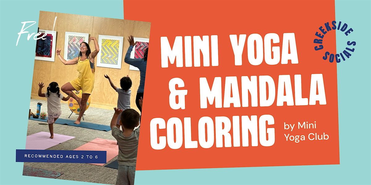 Kids Yoga and Mandala Coloring