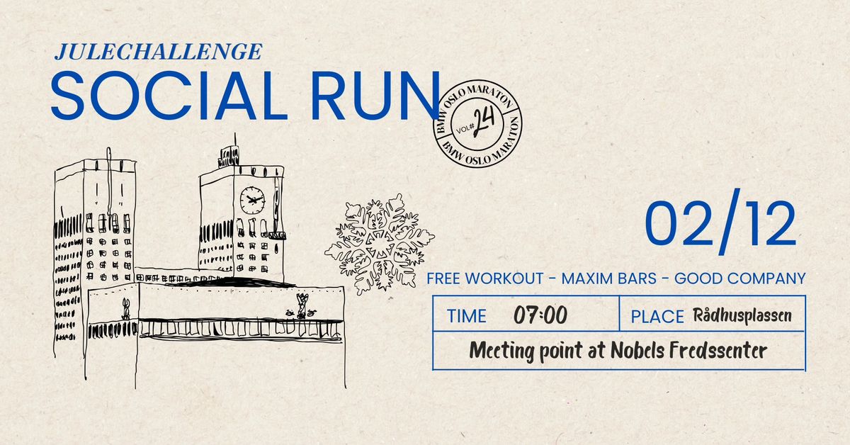 Social Run - Julechallenge edition