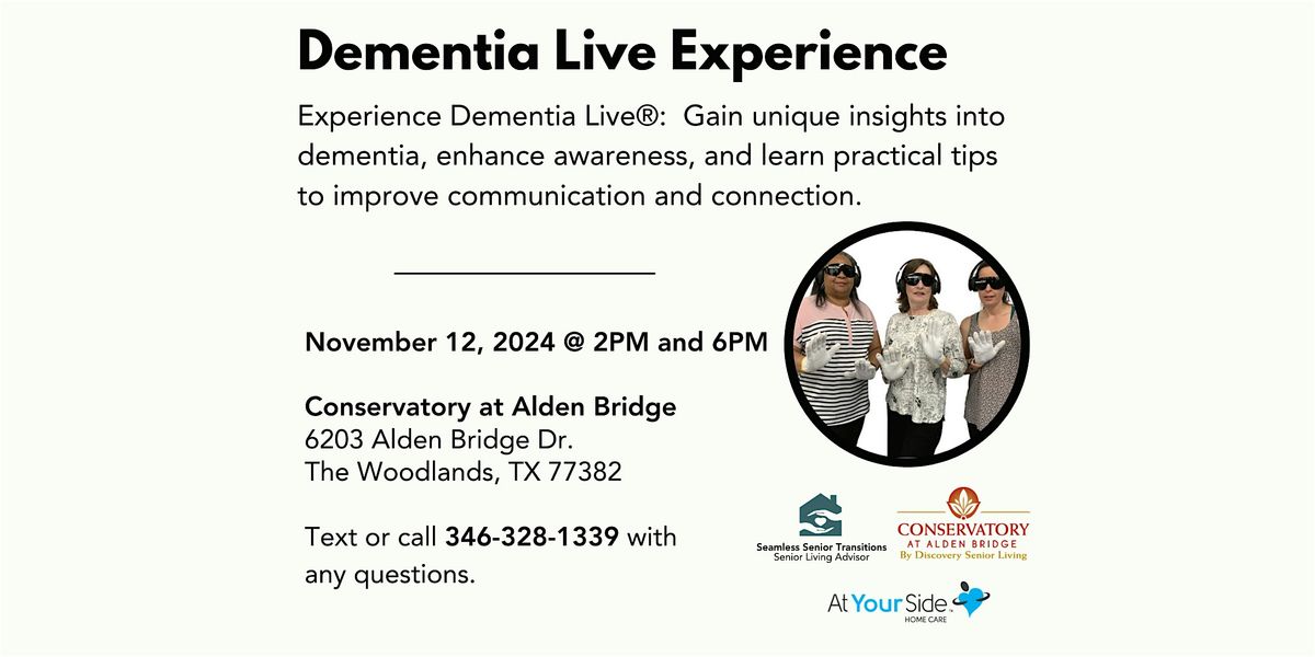 Dementia Live Experience