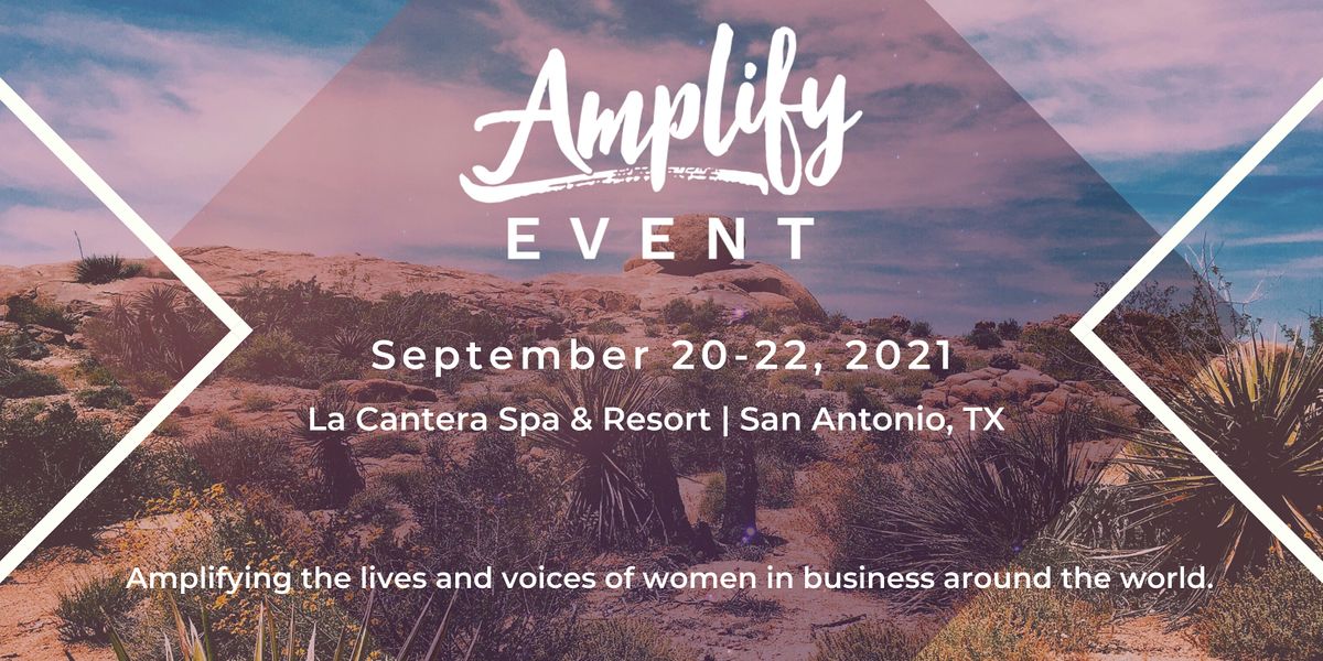Amplify Event Sept. 20-22, 2021
